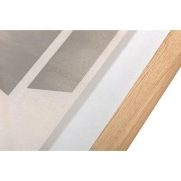 Threshold Studio McGee 16x20 Color Block Abstract Glass Framed Wall Art Lt Navy - Picture 4 of 8